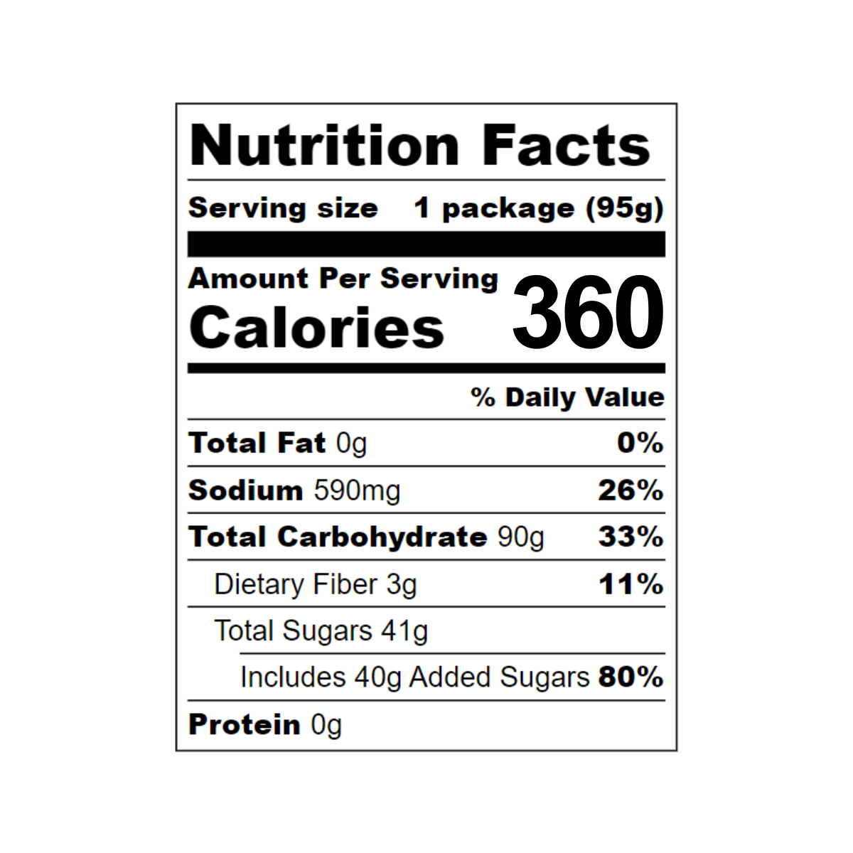 Endurance Drink Mix - Single Serving Reusable Tube