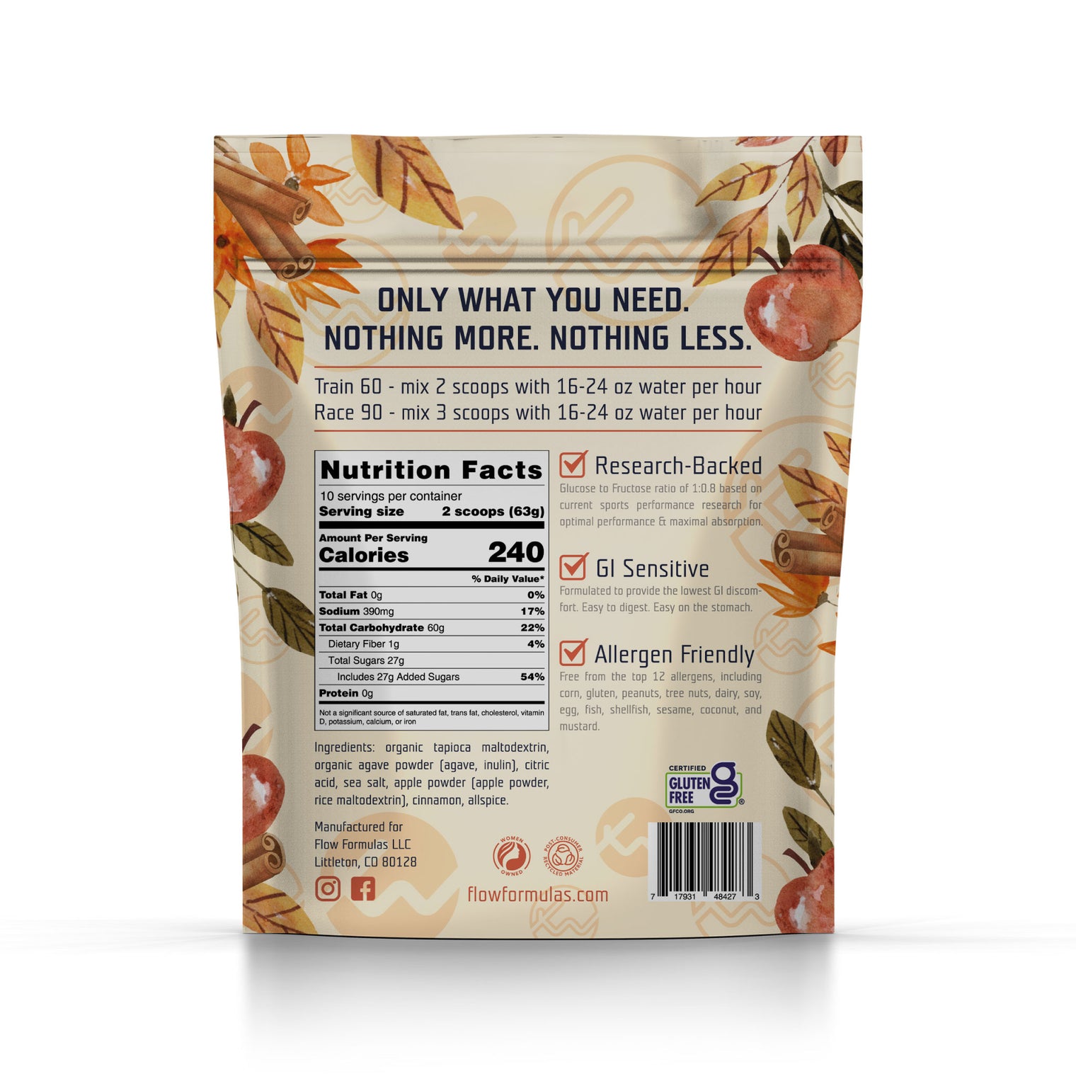 Endurance Drink Mix Apple Cider - Kerry Werner Special Edition 10 Serving