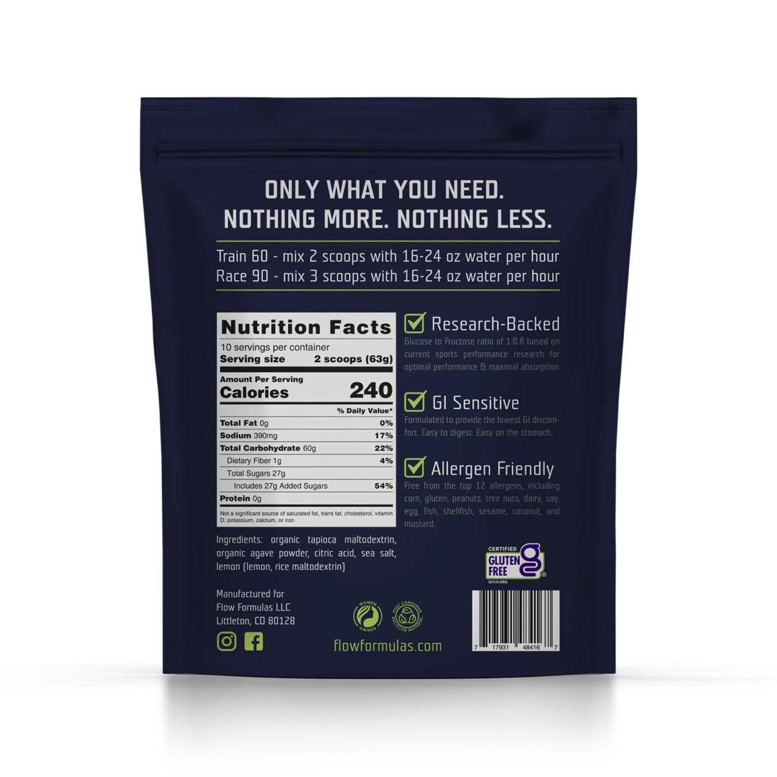 Endurance Drink Mix - NEW Bag Size!