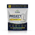 Flow Formulas Project L Lactate Nutrition Lemon Burst six-serving pouch, front label.